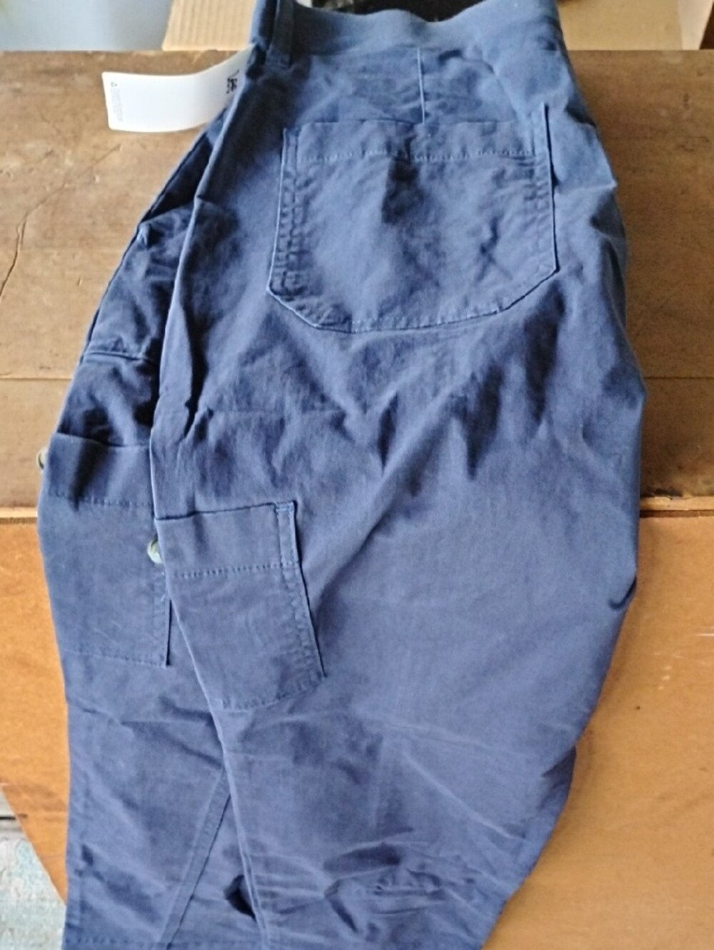 Lee Women's Navy Blue Cargo Work Pants - Picture 3 of 3
